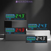 Chỉ báo mức pin ZHUXAOWAN, Bộ kiểm tra màn hình dung lượng pin DC 7-55V 12V 24V, Đồng hồ đo điện áp Màn hình LED đa năng thông minh Bảng hiển thị nguồn pin Pin Lithium