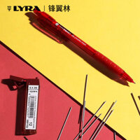 Chì bút chì tự động LYRA của Đức 0,5 Nạp lại 2b Chì đậm Đơn giản hàng ngày Học sinh tiểu học chuyên dụng hơn Bút nạp tự động Không dễ vỡ Di chuyển được