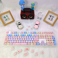 [Chỉ CÓ Keycap] Angel Girl Keycap 120 phím MOA Profile PBT Dye-sub cho Cherry MX Switch Bàn phím cơ Keychron / RK61 / GK61 / Anne Pro 2