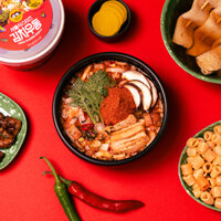 [Chị em Seoul] Bộ khoai tây chiên biển Kimchi Udon 4ea & Kimchi Hàn Quốc 2ea - Kimchi Cup Noodles Giòn Rong Biển Snack Flakes Chips