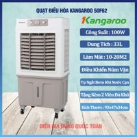 (Chỉ Giao HCM) Quạt điều hòa, quạt hơi nước Kangaroo KG50F62 chính hãng trưng bày mới 99%