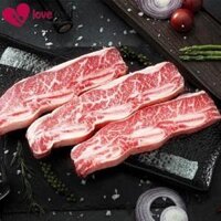 Chỉ giao HCM - Sườn Bò Mỹ có Xương - US Beef Short Rib bone In - 500gram