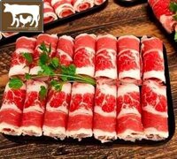 Chỉ Giao HCM - Thịt Ba chỉ bò Mỹ 1,5-2 li nhúng lẩu- US Beef Short Plate - 500gram