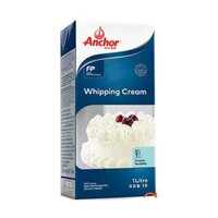 (CHỈ GIAO MIỀN BẮC-KO NHẬN KHÁCH MIỀN TRUNG +NAM)Kem tươi Whipping Cream hiệu Anchor hộp 1L