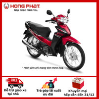 CHỈ GIAO TẠI HẢI PHÒNG - HONDA BLADE - PHIÊN BẢN TIÊU CHUẨN PHANH ĐĨA, VÀNH NAN HOA - Đỏ Đen