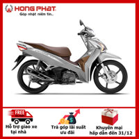 CHỈ GIAO TẠI HẢI PHÒNG - HONDA FUTURE 125 FI  PHANH ĐĨA, VÀNH ĐÚC - Bạc nâu đen