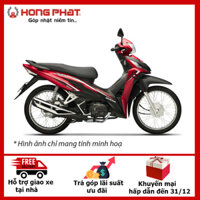 CHỈ GIAO TẠI HẢI PHÒNG - HONDA WAVE RSX FI 110  VÀNH NAN HOA, PHANH ĐĨA - Đỏ Đen