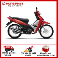 CHỈ GIAO TẠI HẢI PHÒNG  - Xe Máy Honda Wave Alpha 110cc - Đỏ Đen Bạc