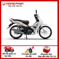 CHỈ GIAO TẠI HẢI PHÒNG  - Xe Máy Honda Wave Alpha 110cc - Trắng Đen Bạc