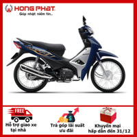CHỈ GIAO TẠI HẢI PHÒNG  - Xe Máy Honda Wave Alpha 110cc - Xanh Đen Bạc