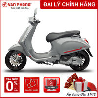 CHỈ GIAO TẠI HẢI PHÒNG - Xe máy Vespa Sprint S - 125 cc - Ghi
