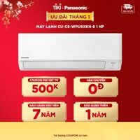 [Chỉ Giao Tại HCM] Máy lạnh Panasonic CU/CS-WPU9XKH-8 – Một chiều – Inverter tiêu chuẩn tích hợp kết nối wifi – Hàng chính hãng