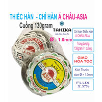 Chì hàn Thiếc hàn Á Châu, ASIA (Cuồng 130g) - linh kiện điện tử  TAHIKA