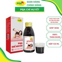 Chỉ Huyết PQA Thành Phần Từ Thiên Nhiên Hỗ Trợ Thanh Nhiệt, Cầm Máu Và Hạn Chế Xuất Huyết Hộp 125ml