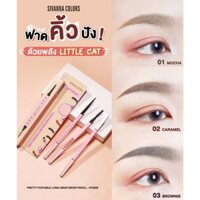 Chì Kẻ Chân Mày Sivanna Colors Pretty Portty Portable Long-Wear HF5059 Thái Lan