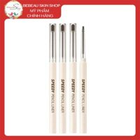 Chì kẻ mắt Peripera Speedy Pencil Liner - Karadium Waterproof Kẻ Viền Mí Mắt Dạng Sáp Chì Chống Nước Lâu Trôi - Bebeau