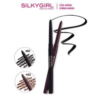 Chì kẻ mắt Silkygirl Long-Wearing Eyeliner-[Cocolux]