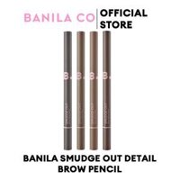 Chì kẻ mày B. by BANILA Smudge Out Detail Brow Pencil 01 Deep Brown.