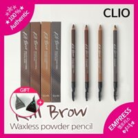 Chì Kẻ Mày CLIO Kill Brow Waxless Powder Pencil 1.85g Bút kẻ lông mày