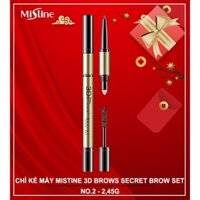 CHÌ KẺ MÀY ĐA NĂNG MISTINE 3D BROWS SECRET BROW SET