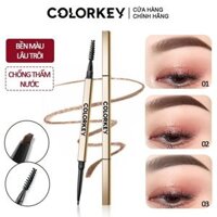 Chì Kẻ Mày Hai Đầu Colorkey Lâu Trôi The Rapid Eyebrow Pencil 0.07g