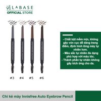 Chì kẻ mày innisfree Auto Eyebrow Pencil (vỏ đen)