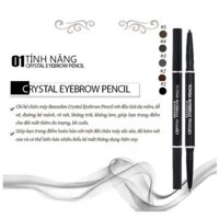 CHÌ KẺ MÀY KHÔNG LEM TRÔI BEAUSKIN CRYSTAL EYEBROW PENCIL 3G - Hàn Quốc Chính Hãng