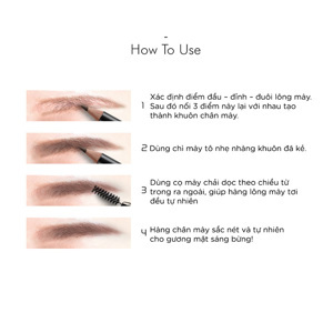 Chì kẻ mày Luxe Collection Eyebrow Pencil - 140 mm