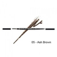 Chì kẻ mày NYX Micro Brow Pencil ''05 Ash Brown''