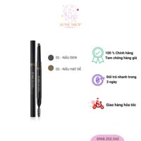 Chì kẻ mày Ohui Real Color Eyebrow Pencil - Tông màu 2 hạt dẻ
