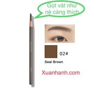 Chì kẻ mày Shu Uemura Hard Formula #02 Seal Brown nâu hạt dẻ tự nhiên (HOT)