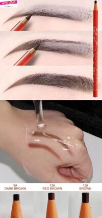 Chì kẻ mày Tanako Eyebrow Pencil Dark Brown tạo đường cong chân mày đậm nét sắc sảo hoàn hảo chì kẻ mày Tanako siêu xinh bền màu chì kẻ mày Tanako chì kẻ mày chi ke may