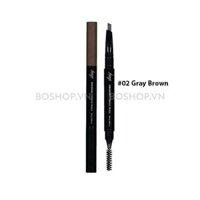 Chì Kẻ Mày The Face Shop Designing Eyebrow Pencil 0.3g #02 Gray Brown
