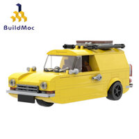 Chỉ Kẻ Ngốc Và Ngựa Reliant Regal Mô Hình Creativ Xe Khối Xây Dựng Lắp Ráp Đồ Chơi Giáo Dục Quà Tặng 278 Chiếc gạch MOC-39626 Buildmoc