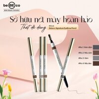 Chì Kẻ Sợi Chân Mày 2 Đầu, Thiết Kế Ba Cạnh Tạo Nét Tự Nhiên - BEBECO Signature Eyebrow Pencil