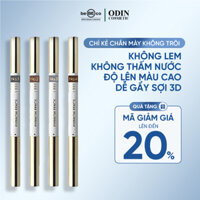 Chì kẻ sợi chân mày  không lem và không thấm nước , dễ gẩy sợi 3D BEBECO Signature Eyebrow Pencil 0.3g