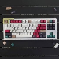[Chỉ Keycap] Đèn Hỗn Hợp Retro Keycap 129 Phím Cherry Profile PBT Thăng Hoa Cho Cherry MX Switch Bàn Phím Cơ RK61 / Anne Pro 2 / GK61