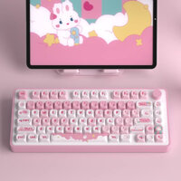 [Chỉ Keycap] MOT Profile Snacks Little Rabbit Keycap 138 Phím PBT Thăng hoa năm mặt cho Cherry MX Switch Bàn phím cơ Keychron / RK61 / GK61 / Anne Pro 2