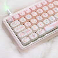 [Chỉ Keycap] Rainbow Unicorn Keycap 142 Phím Cấu hình MOA PBT thăng hoa cho bàn phím cơ tùy chỉnh Keychron / RK61 / GK61 / Anne Pro 2