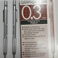 Chì kim kỹ thuật pentel 0.3