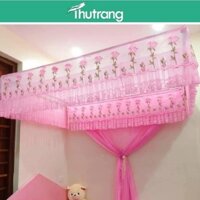 (Chỉ màn) Mùng khung inox cho giường đơn, giường đôi, có may theo kích thước yêu cầu