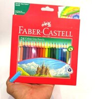 Chì Màu Grip Faber-Castell 24 Màu 116253