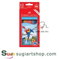 Chì màu nước Faber Castell 12 màu