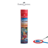 Chì Màu Nước Fish Faber-Castell - Hộp Thiếc Tròn