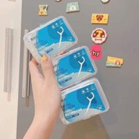 Chỉ Nha Khoa hôp 50 chiếc - Tăm Xỉa Răng Chăm Sóc Răng Miệng - Combo 3 hộp