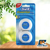 Chỉ nha khoa Oral-B Essentialfloss (Vỉ/2 cuộn)