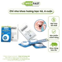 Chỉ nha khoa Oraltana - Sợi chỉ siêu chắc, làm sạch mọi kẽ chân răng - Combo 6 cuộn