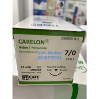 Chỉ phẫu thuật CPT Carelon Nylon số 7/0 M05E13 (Hộp)