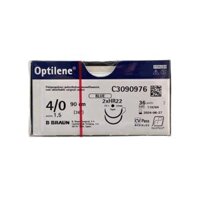 CHỈ PHẪU THUẬT KHÔNG TIÊU TỔNG HỢP B|BRAUN OPTILENE® Số 4/0 - C3090976 / C3090902 (hộp 36 tép)