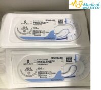 CHỈ PHẪU THUẬT PROLENE 0 100CM 31MM 1/2C RB W8430 Ethicon